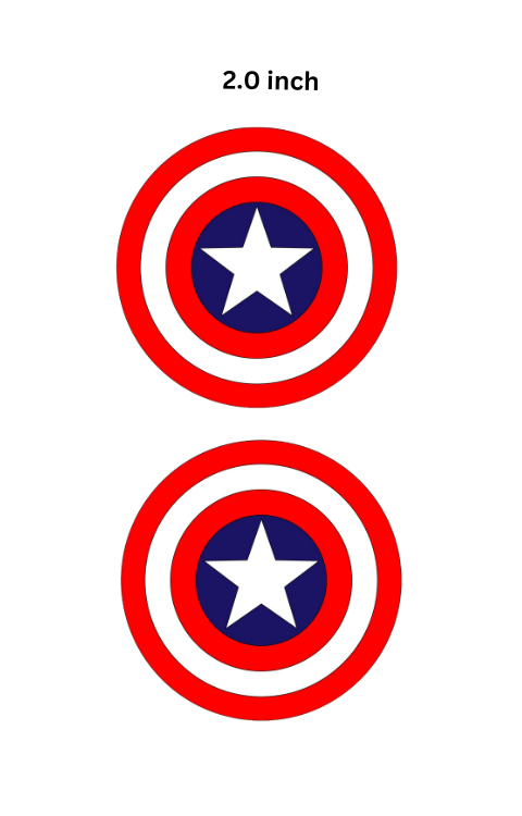 Shield Logo Sticker | Shield Logo Compatible with Bike